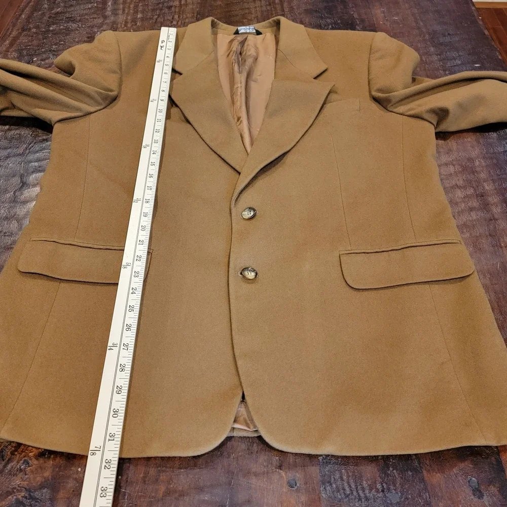 Vito Rufolo Blazer Wool Cashmere Blend‎ Mens Sport Coat Size 44 LN Italian Made